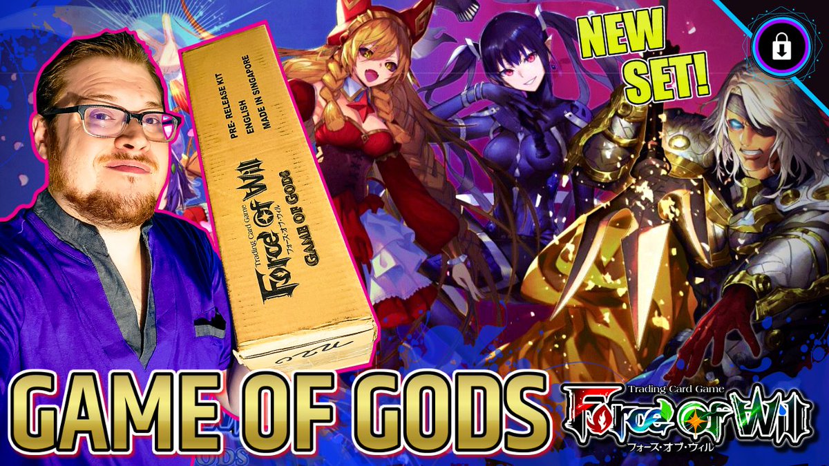 LOCKDOWN51's tweet photo. NEW SET With a CRAZY Surprise!!
➡️https://t.co/fksT7LHgdK
Force of Will GAME OF GODS!
#fow #forceofwill #forceofwilltcg #fowtcg #japan #tcg #animegirls #waifu #weeb #anime #japantcg #pokemon #wixoss #boosterpacks #boostercracking #unboxing #Gameofgods #MTG #Pokemon #Pokemon25 https://t.co/QHQogCHXFH
