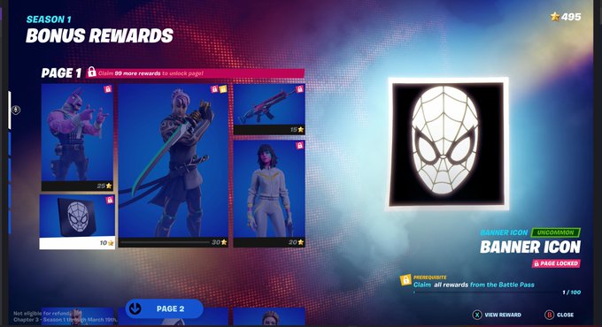 Fortnite Chapter 3 Season 1 Battle Pass: Full list of all skins from