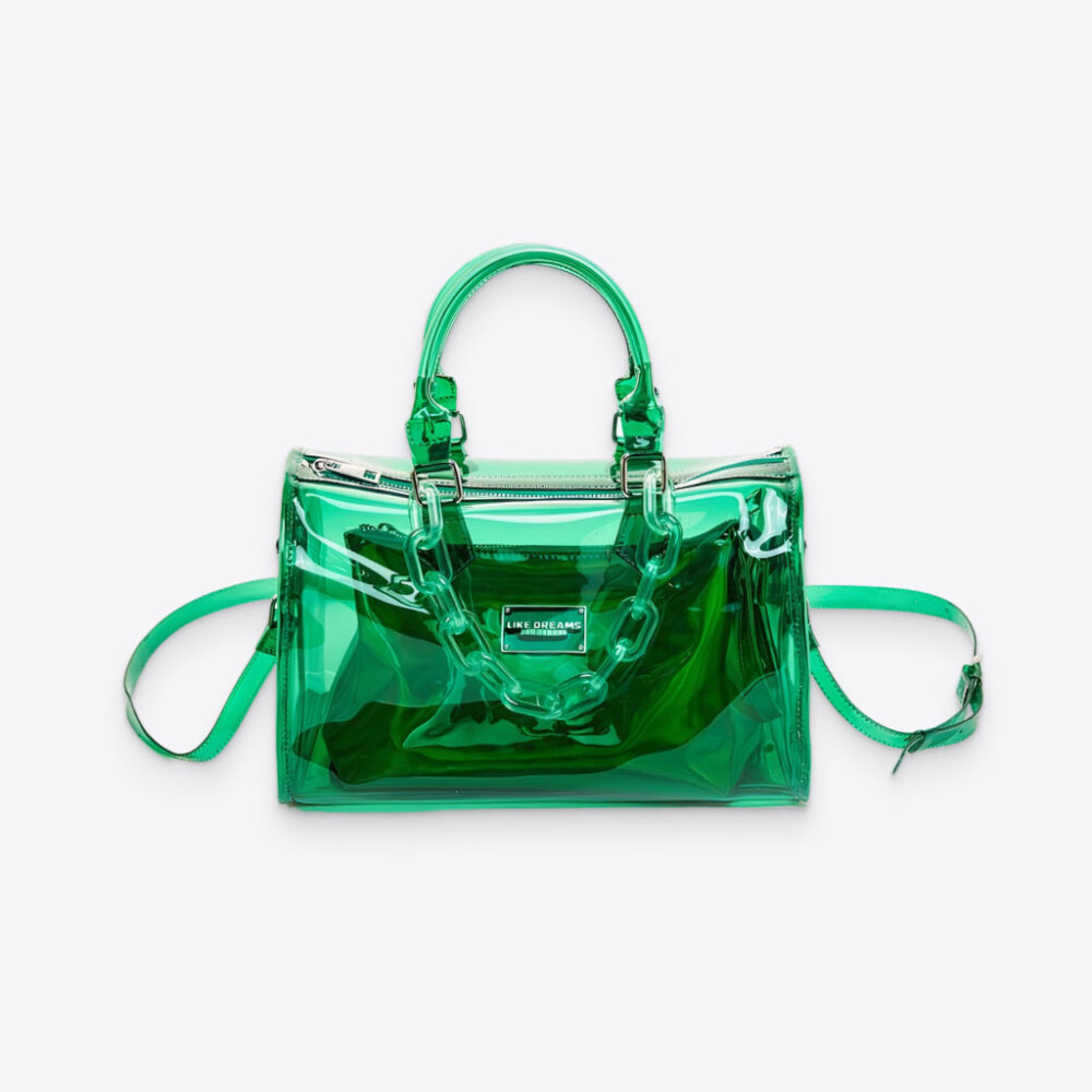 femminity's tweet photo. #fashionista #women Sub-Zero Clear Chain Barrel Bag https://t.co/33VFgy4fkU https://t.co/Wd6iiBhDqe