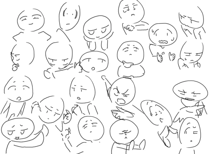 最近絵の筋トレ?ストレッチ?さぼってたのでこういうのとかたくさん描いてやわらかくしなきゃ……。というきもち。 