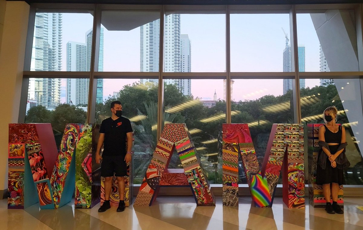 Thanks for the ride <a href="/GoBrightline/">Brightline</a> WPB➡️MIA #ArtBasel