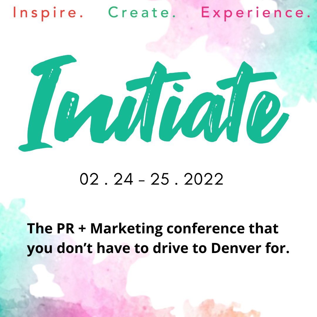 Initiate_GJ's tweet photo. Initiate conference held in Grand Junction, Colorado is a 2 powerful day conference for professional development for those in the fields of marketing, communications, and business. 

Learn more on our website and stay tuned for all the fun things you could be apart of! https://t.co/g2wUt5lC9z