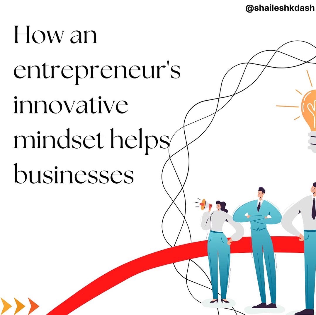 ShaileshDash's tweet photo. How can an entrepreneur's innovative mindset help a business?

Swipe to know more!

#entrepreneurship #entrepreneur #tips #innovation #dubai #F2W #freedom2work #freelance2freedom #F2F #SKD https://t.co/gwjZnVXsYf
