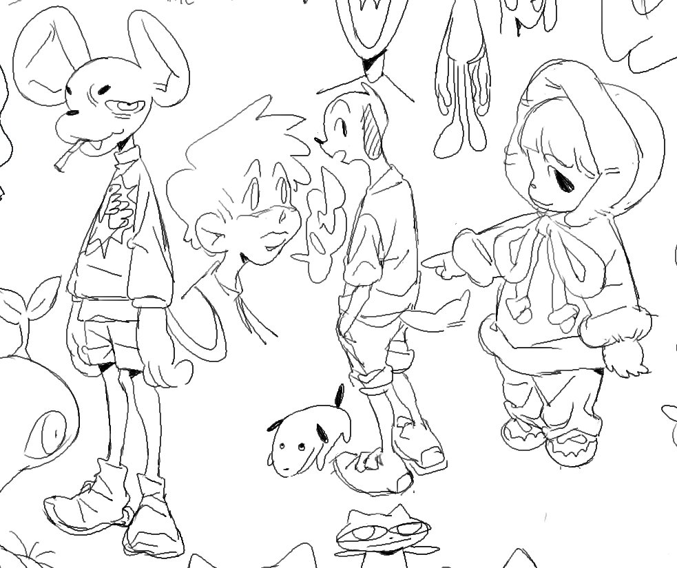 doodles from the drawpile stream with Danaaa