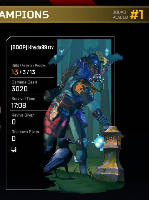 3k? honestly too ez for me now https://t.co/FLz6YU9vGb<a href="/tag/apexlegends"class="tags"><span>#apexlegends</span></a>