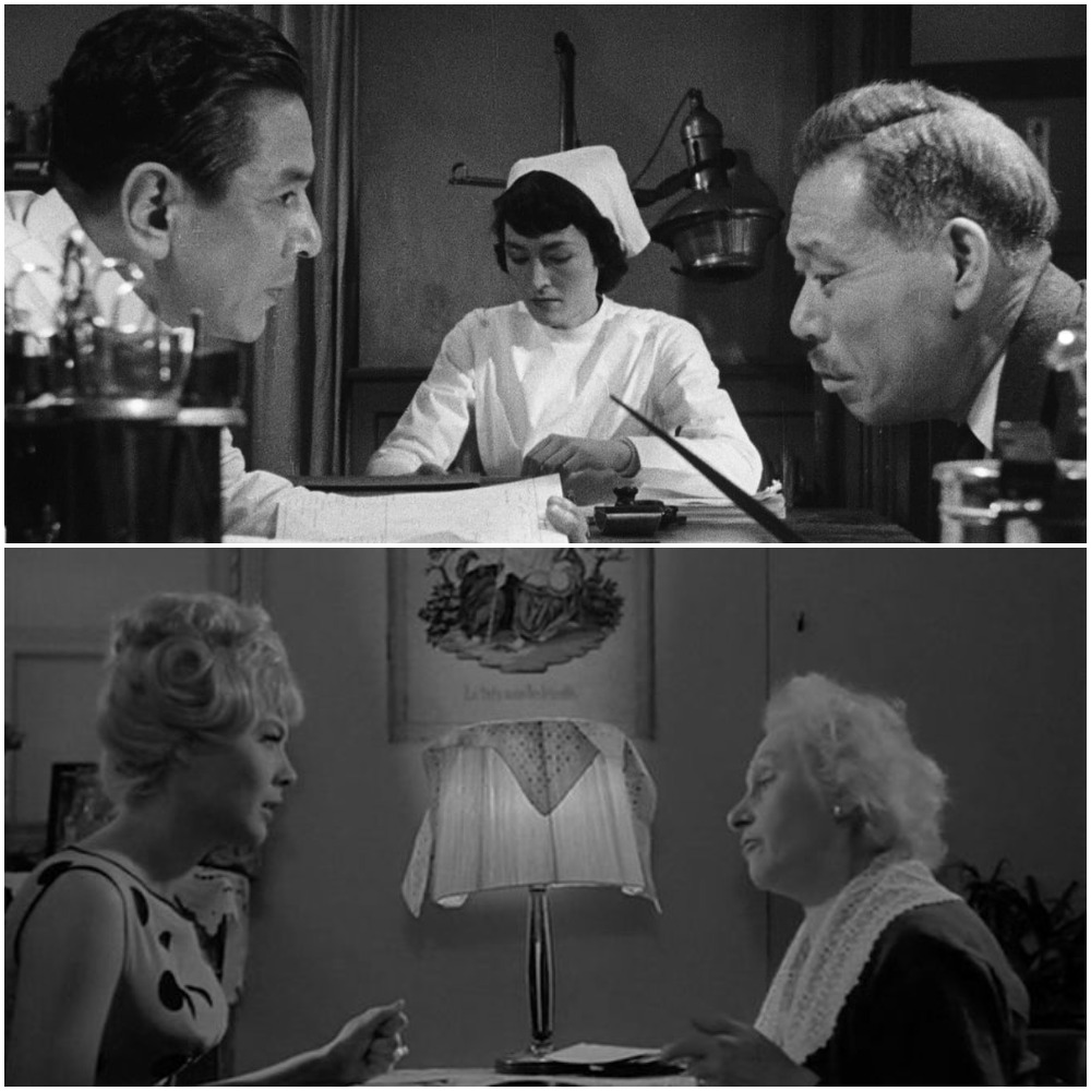 How does Watanabe's reaction to his terminal illness in "Ikiru" compare to Cléo's in "Cléo from 5 to 7," in terms of their interactions with their environment and how their feelings about death are symbolically represented and developed? #cm316