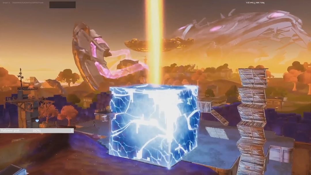 SenpaiKF's tweet photo. RIP Blevin #FortniteFlipped #Chapter3 #FortniteChapter3 #newmap #Blevin #TheEnd #Event https://t.co/QnZh9cbhiJ