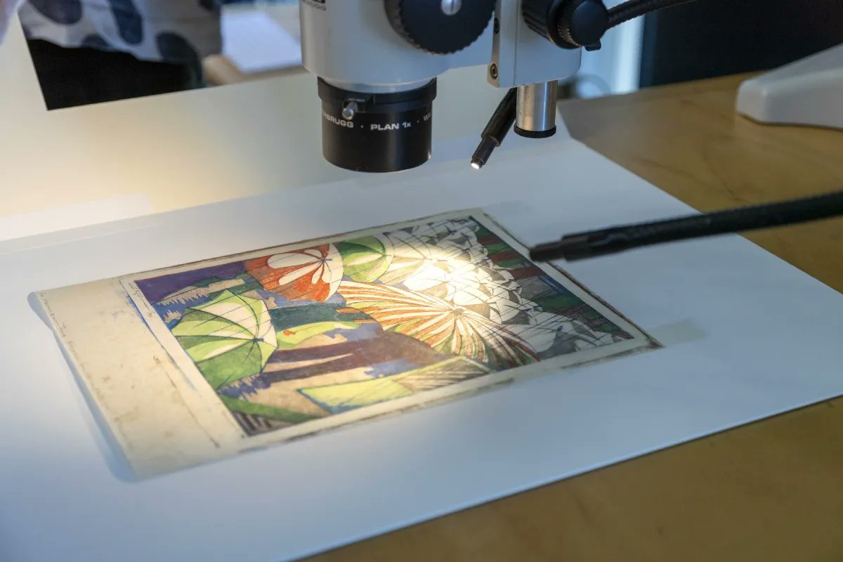 Andrea Wise, Senior Conservator, Paper, explains the process and details of the conservation preparation of the works by Ethel Spowers and Eveline Syme
buff.ly/3cYCeAo