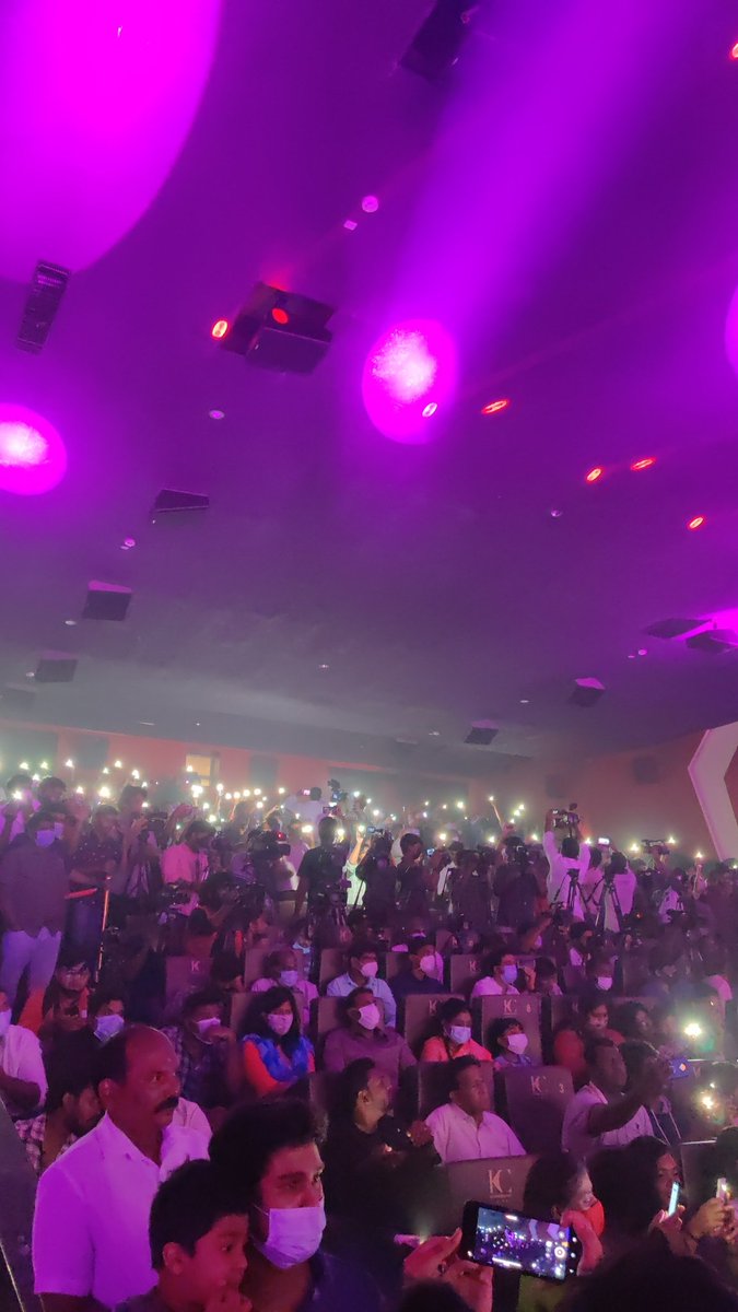 tridentartsoffl's tweet photo. What happens when the audience jump in?
It becomes a celebration!! ❤️ 🔥

#EnnaSollaPogirai
#ESPAudioLaunch
#EnnaSollaPogiraiAudioLaunch 

Watch the live stream of the Audio Launch here ▶️ https://t.co/YVHBbp4b6n https://t.co/K6g7MldPpV