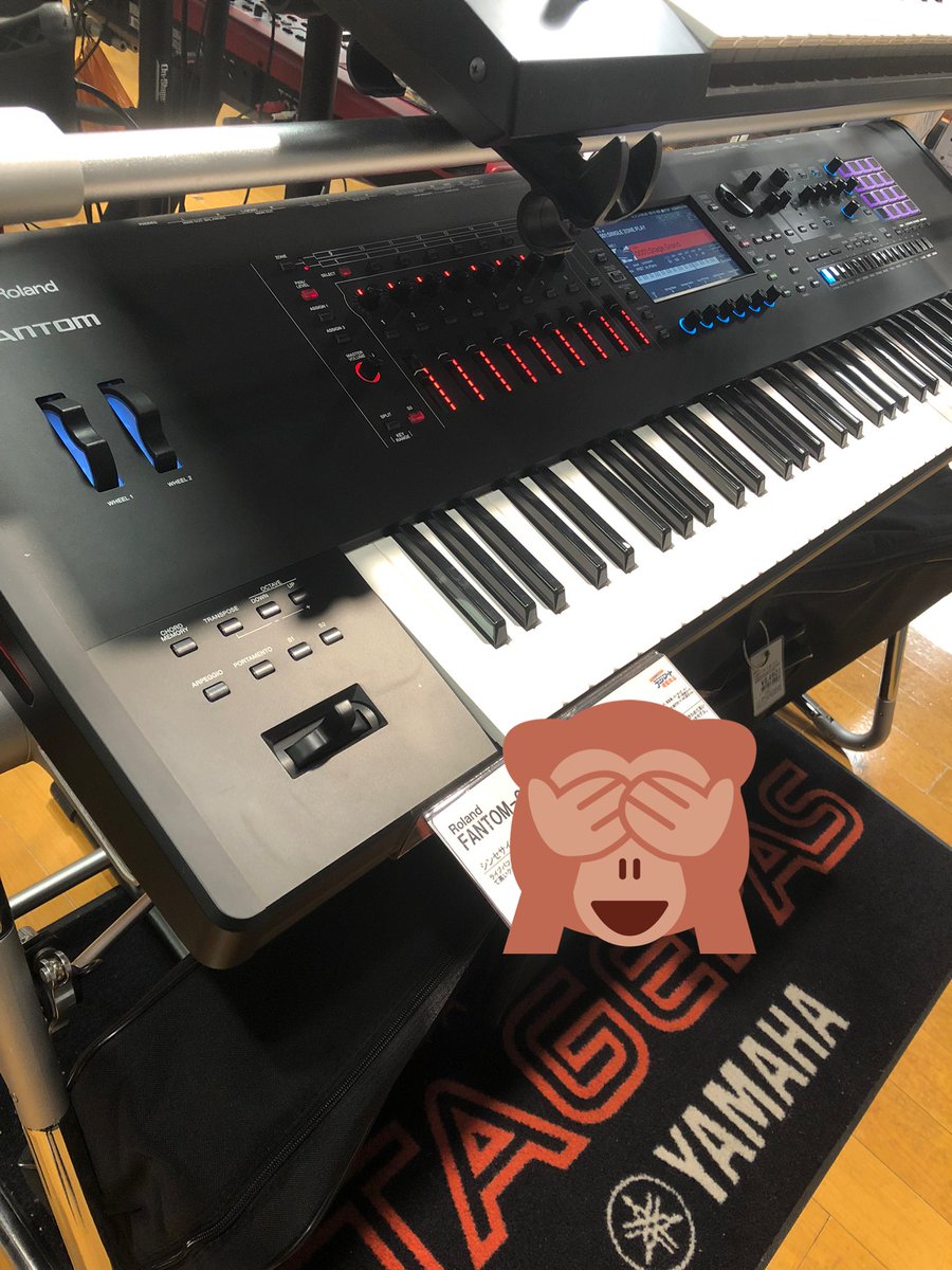 EITO_SAOIF's tweet photo. 気分転換に楽器店行ってきた！！
RolandのRD2000とFantom7見てきた。
(*´꒳`*)ｴﾍｯﾝ
触ったけどよかった〜(また違う感じで)

#Roland
#楽器
#RD2000
#Fantom7 https://t.co/mxrDMoQMBk