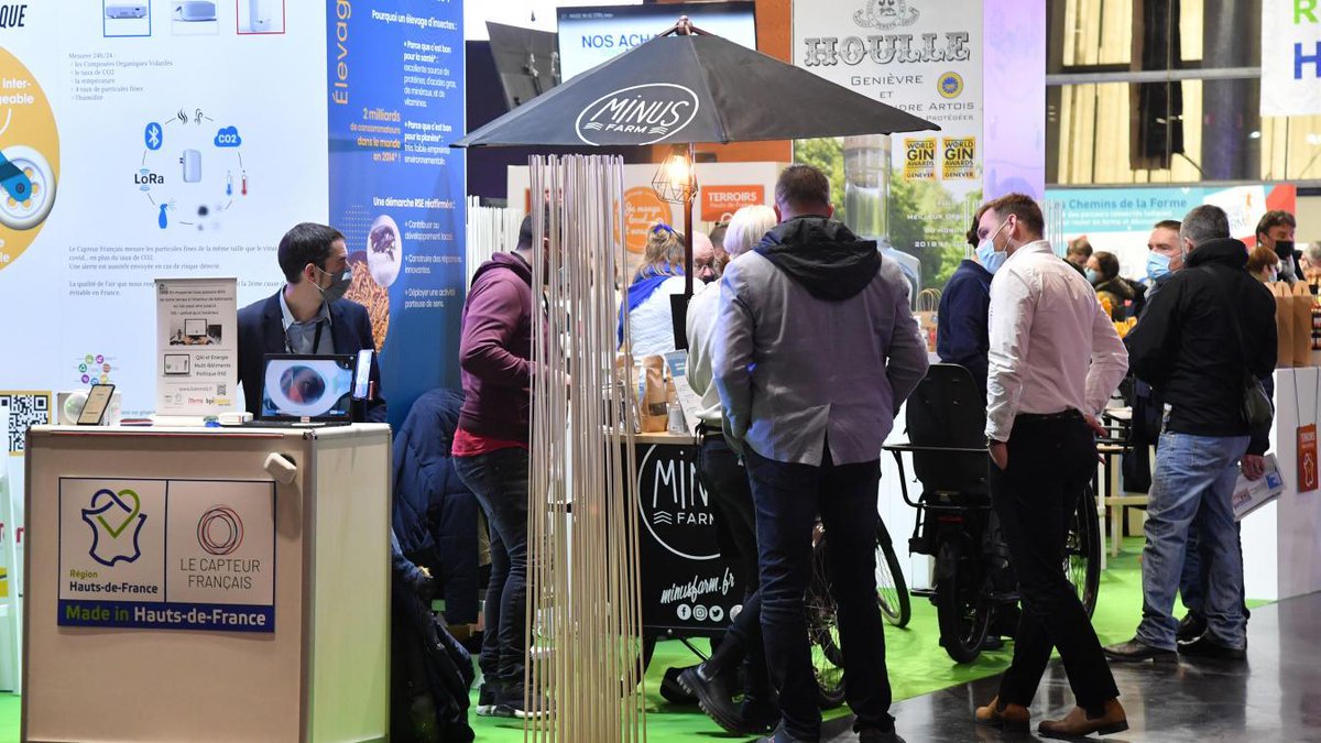 VDNLille's tweet photo. #Lille : les produits locaux de la métro au salon #MadeInHDF https://t.co/MFmiSpuivL https://t.co/FoLJCXXqrH