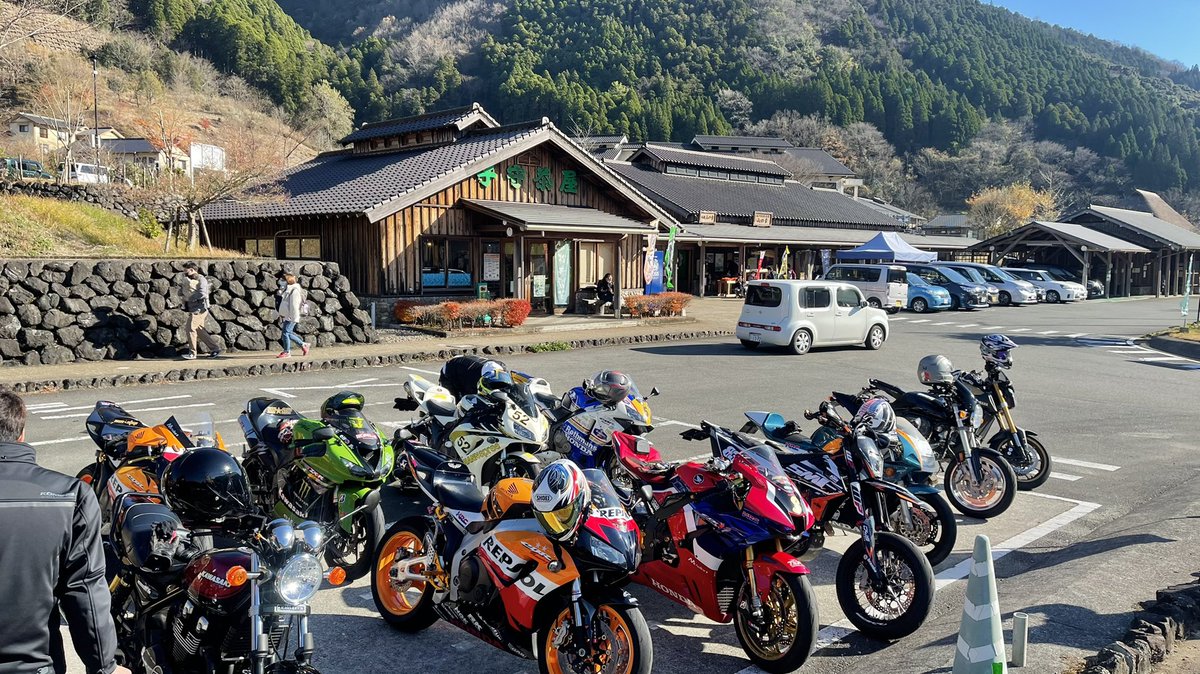 kmk_141's tweet photo. 五木村着いた〜🏍🏍🏍 https://t.co/vtG3Q3Y0Hc