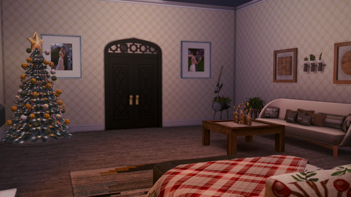 TheMomCave1's tweet photo. The Vachonks Home Tour (A Thread) - Downstairs Part 2 (Dining Room/Master Bedroom)
#showusyourbuilds #simsstories #storyteller #thesims #SimsHoliday #HappyHolidays #machinima https://t.co/E0WXBZNqrH