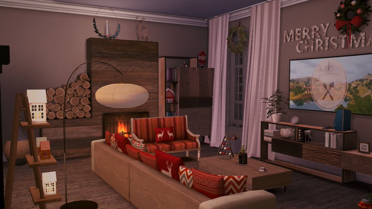 TheMomCave1's tweet photo. The Vachonks Home Tour (A Thread) - Downstairs Part 1 - Foyer, Living Room, Office.
#showusyourbuilds #simsstories #storyteller #thesims #SimsHoliday #HappyHolidays #machinima https://t.co/J7kJ59reYC
