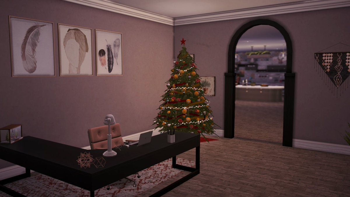TheMomCave1's tweet photo. The Vachonks Home Tour (A Thread) - Downstairs Part 1 - Foyer, Living Room, Office.
#showusyourbuilds #simsstories #storyteller #thesims #SimsHoliday #HappyHolidays #machinima https://t.co/J7kJ59reYC
