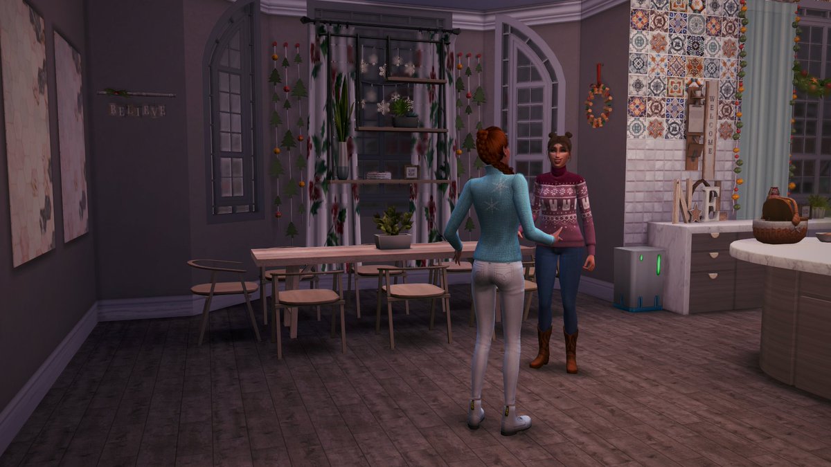 TheMomCave1's tweet photo. The Vachonks Home Tour (A Thread) - Downstairs Part 3: Kitchen
#showusyourbuilds #simsstories #storyteller #thesims #SimsHoliday #HappyHolidays #machinima https://t.co/hvsSDm5Fr8