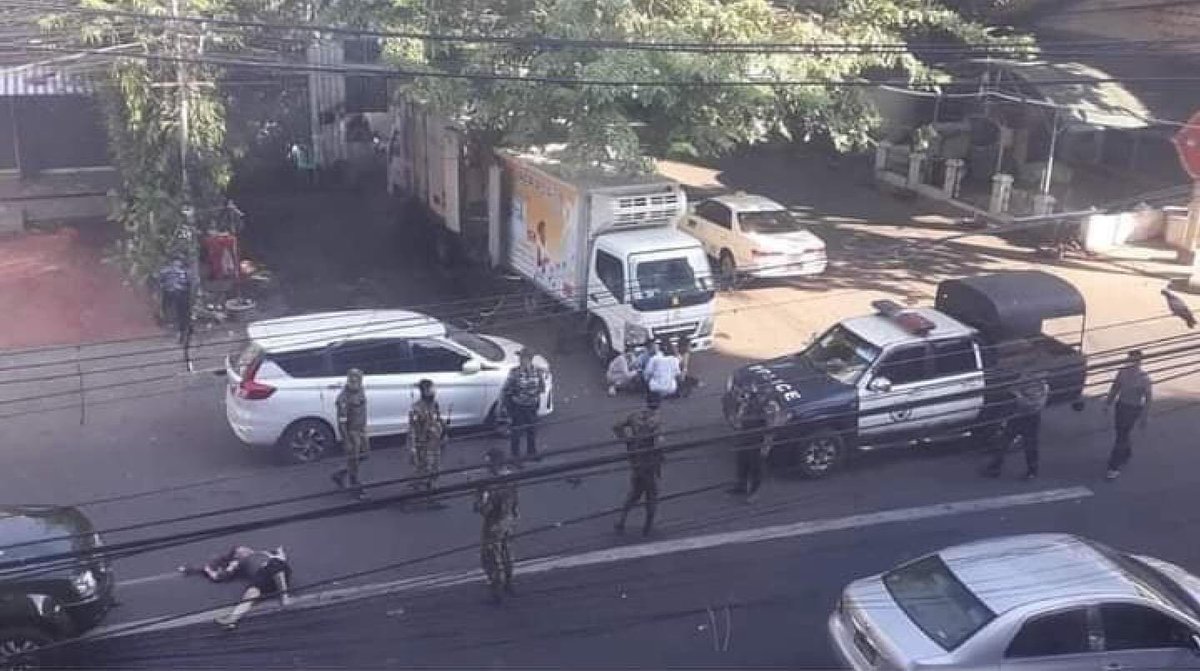 About 5 demonstrators were abducted as they couldnt escape from the bloody crackdown n some of them who got injured also taken into custody without getting proper medical treatment.

#Dec5Coup
#WhatsHappeningInMyanmar