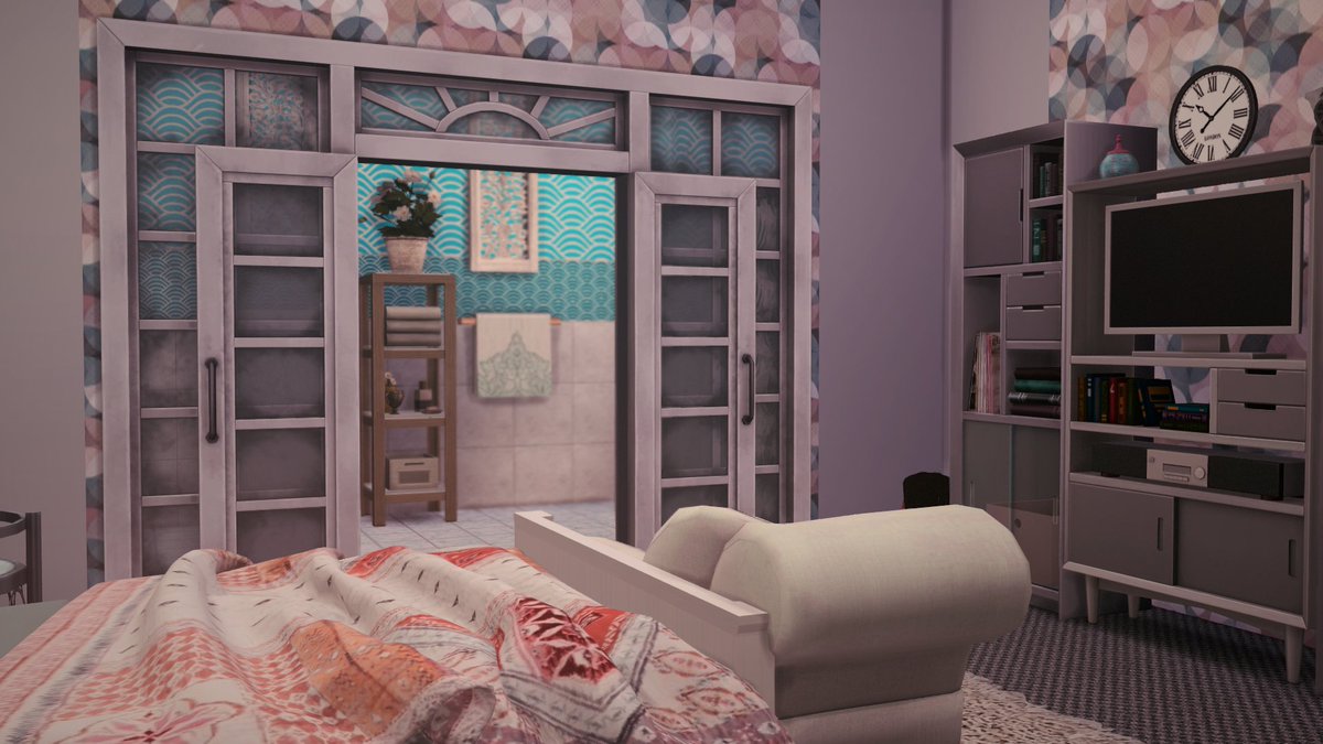 TheMomCave1's tweet photo. The Vachonks Home Tour (A Thread) - Bottom Level Part 1
#showusyourbuilds #simsstories #storyteller #thesims #SimsHoliday #HappyHolidays #machinima https://t.co/mCoW1IiDVP