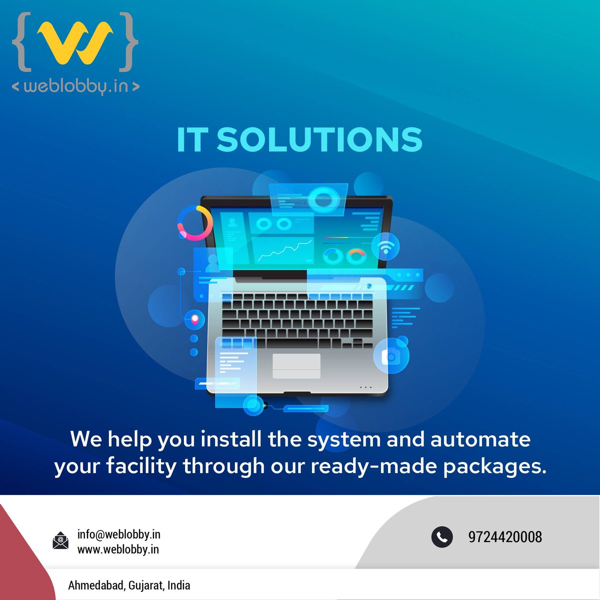 Jatin_121291's tweet photo. IT Solutions.

Weblobby Solution
Call us: +91-9724420008
Mail us: info@weblobby.in
Visit on: https://t.co/s1GhBPT2qD

#coding #website #webdevelopment #webdesign #seo #digitalmarketing #socialmediamarketing #weblobby #weblobbysolution #ahmedabad #gujarat #india https://t.co/Ua8JejGPsT