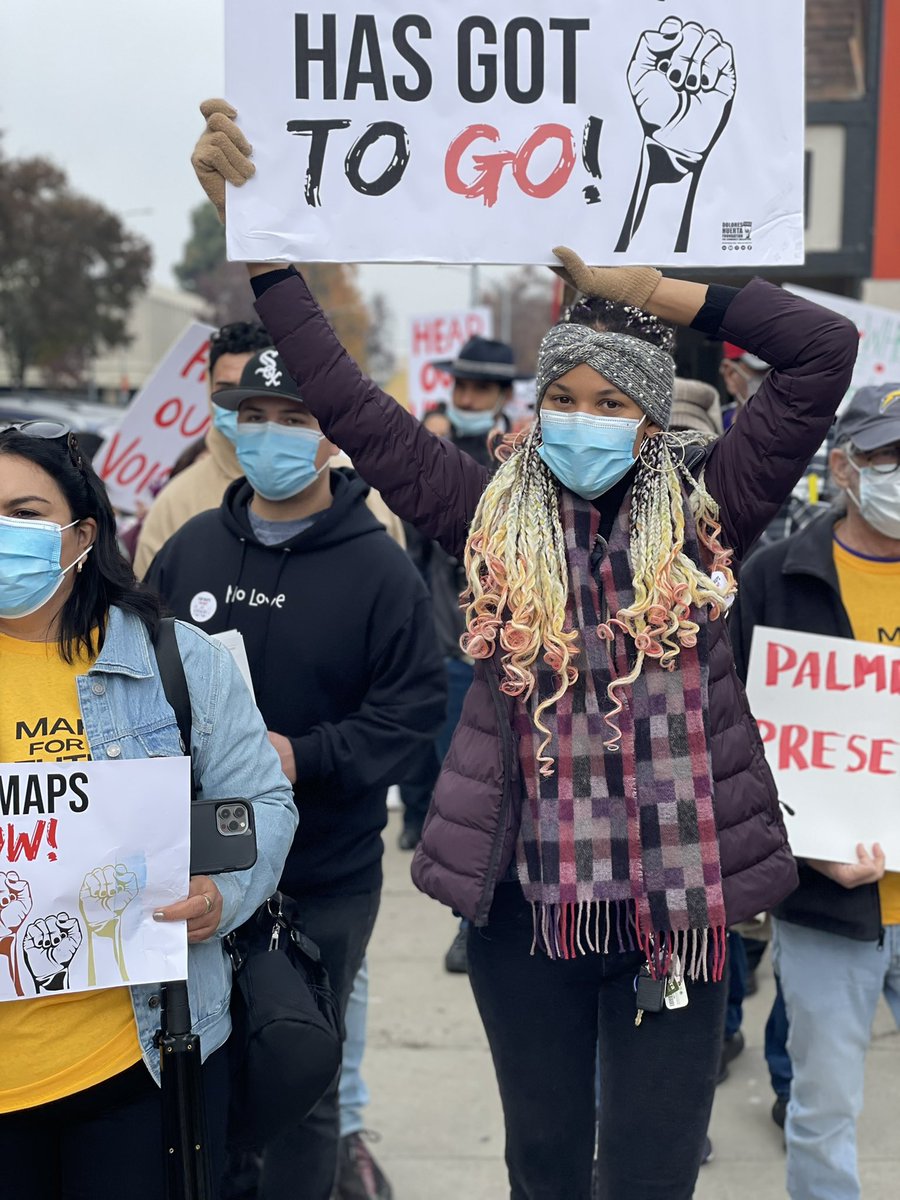 ChicanoGis's tweet image. #redistricting #mappingpower @DoloresHuertaFD @EquitableMaps @GerryTheMander @CityofFresno March for #fairMaps 12/4/21