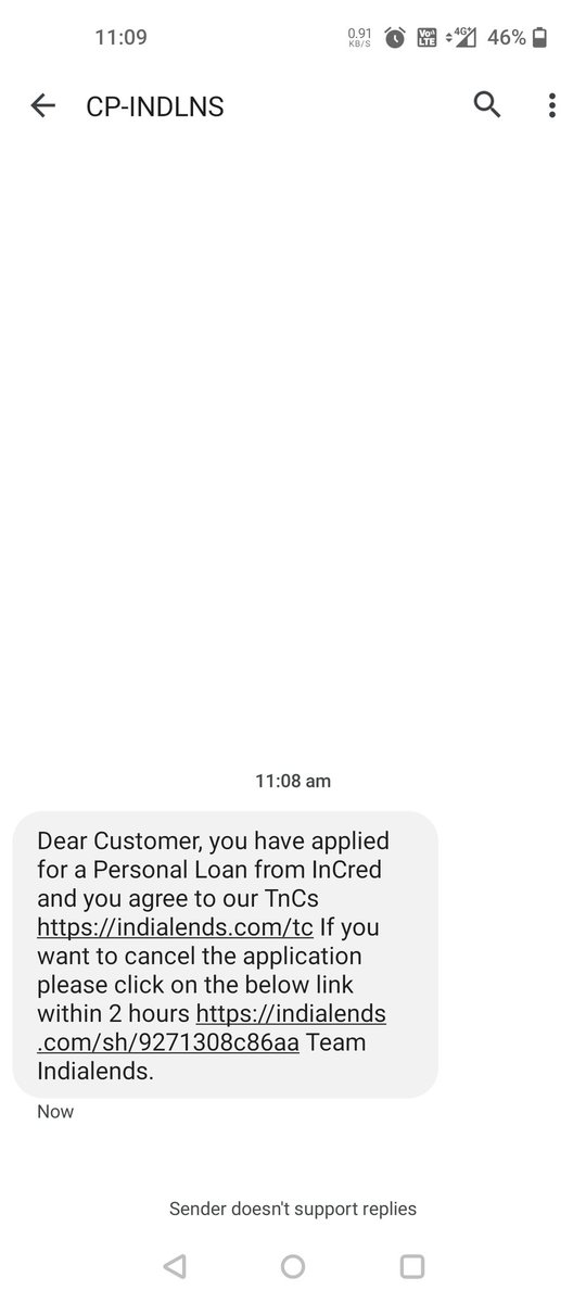 itzankushjain's tweet photo. @indialends So you call us and if we receive its automatic that we agreed to your terms? Isnt it a spam ? @RBI @FinMinIndia ?..There are many more calls which we receive everyday. @MIB_India @TRAI whats the use of DND then ?😕 https://t.co/wXZp07mzvS