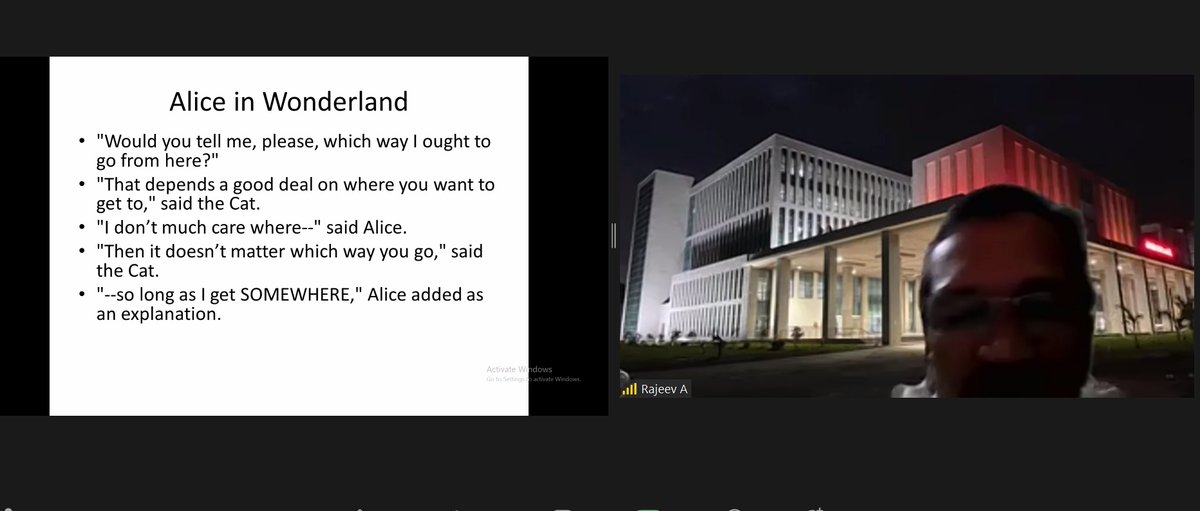 DineshMakuny's tweet image. Great to listen to the fundamentals in data mining by Prof.Rajeev.A ,AIIMS, Mangalagiri for our fellowship trainees.
If we  want to reach somewhere like Alice had we need to get the first steps right which is #Datacleansing.
#dateformats Time for the world to agree on
#ddmmyyyy