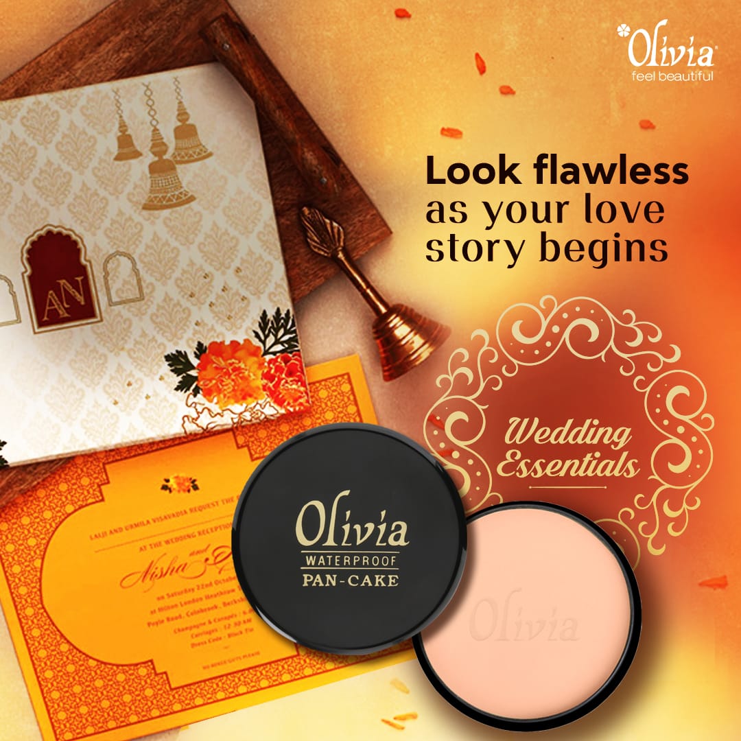 OliviaBeautyIN's tweet photo. With the Olivia Pancake, you will get that flawless finish & look absolutely divine. The 100% waterproof pancake will give you a velvety finish leaving your skin looking naturally flawless all day long.
.
.
.
#OliviaCosmetics #FeelBeautiful #OliviaPanCake #WeddingEssentials https://t.co/rm7XOuYIpM
