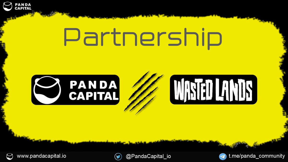 PandaCapital_io's tweet photo. 🚨PARTNERSHIP ANNOUNCEMENT🚨
🤝We're honoured to announce a Strategic Partnership with @thewastedlands

🎮The Wasted Lands - A Puzzle-RPG-Strategy game - NFT play to earn game

🚀We'll strive to get more players to join the @thewastedlands #Metaverse with @pgg_dao
 
 #GameFi #IDO https://t.co/iOh1SmSF6M