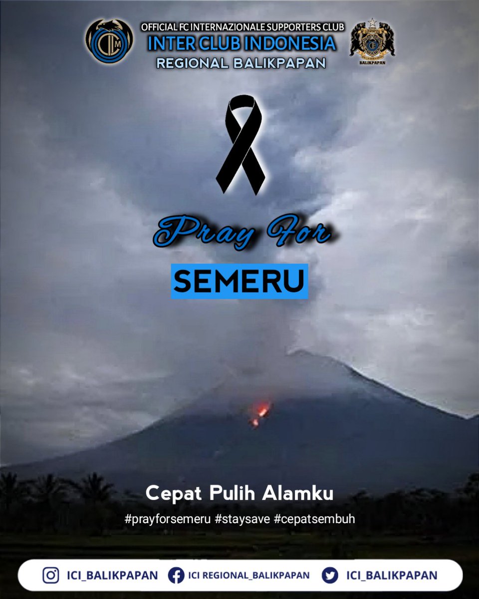 ICI_Balikpapan's tweet photo. #prayforsemeru #prayforlumajang #cepatsehatalamku #cepatsembuh #alamku https://t.co/I5r3aXAc2t
