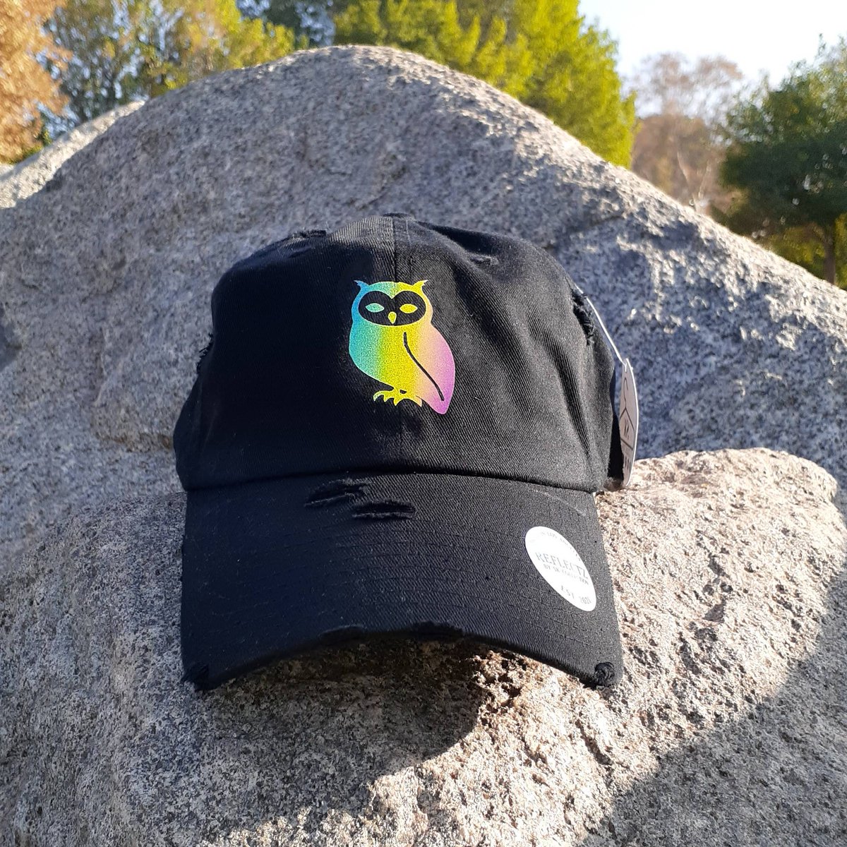 _SKCOLLECTION's tweet photo. Owl - Dad Hat/Baseball Cap - Reflective Holographic Vinyl - Vintage - Distressed - Unisex - Adjustable - Black -100% Cotton 
-$25.00(link in bio)

#owl #Dadhat #baseballcap #etsy #etsyshop #Shopping #Onlineshop #Nowavailable #instock #mustbuy #shopnow #beautiful #drake #ovo https://t.co/WxHft9mwct