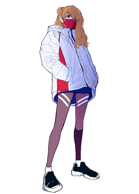 12/4はアスカの誕生日だったということで前描いたアスカ!
#アスカ生誕祭2021 #エヴァンゲリオン 