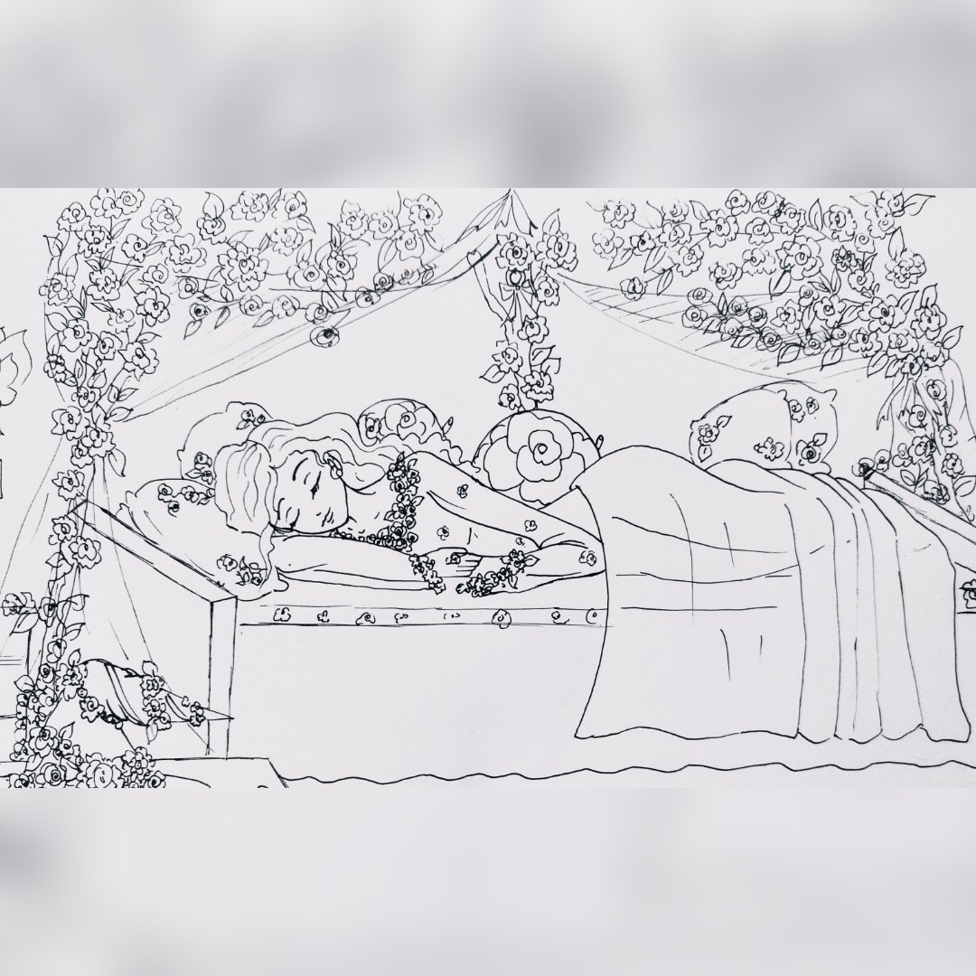 artistlife92's tweet photo. Happy #Sunday everyone. Our #rosewitch, Rosella is having a nice #weekendnap😴. Done with black gel pen
#Art #Artist #RoughSketch #RandomSketch  #RandomArt  #Roses #Bedroom #Sleeping  #SundayArt #WeekendArt #BlackAndWhite #BlackAndWhiteArt #witchart  #ArtOfTheDay #SundayPost https://t.co/bP9oszNoNH