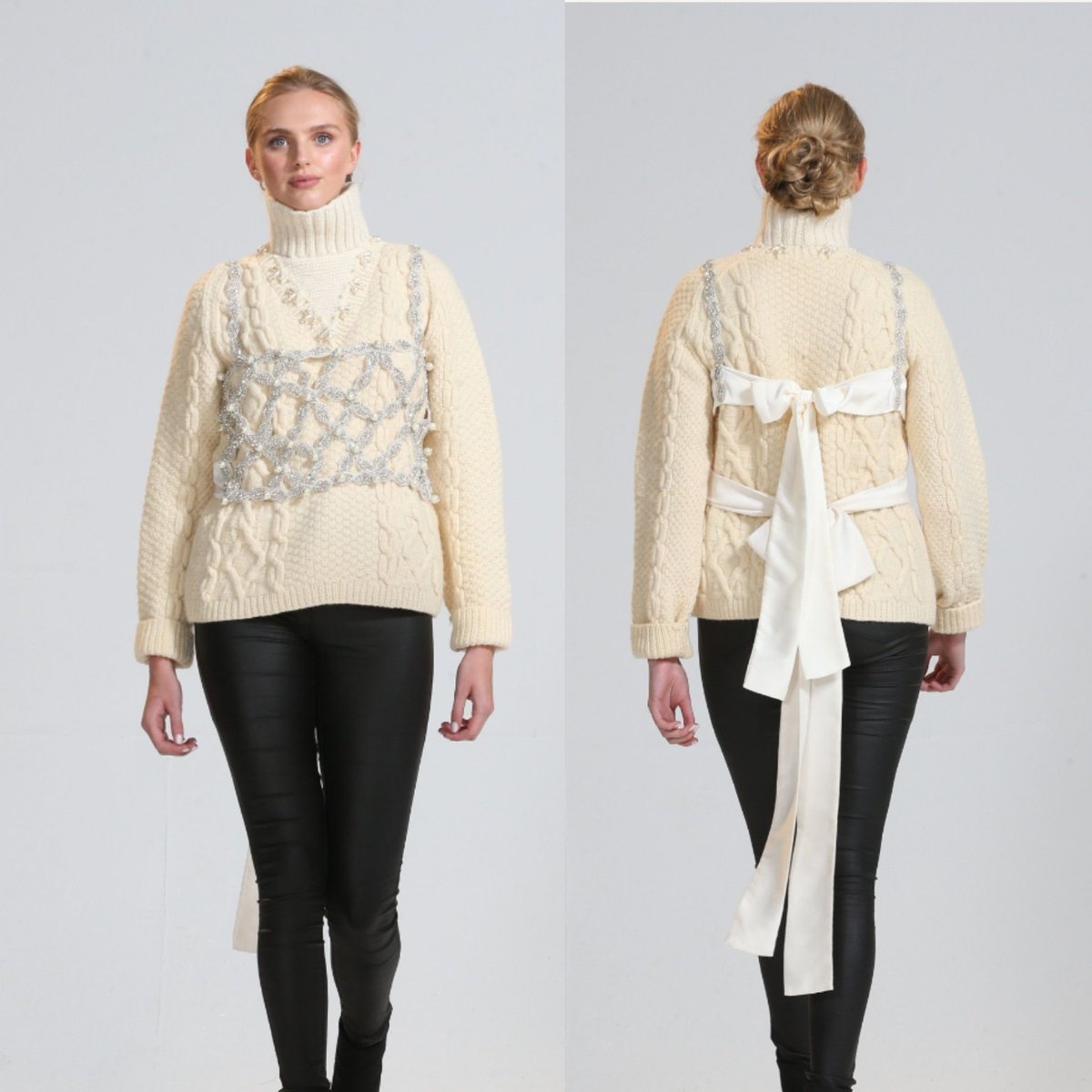 CIFDtweets's tweet photo. Modern Aran from #sarahmurphyireland #irishfashion #knitwear #texture #embellished #sarahmurphy #irishdesign #CIFD https://t.co/hzhqMsJxqF
