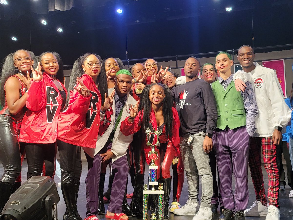 fafraley's tweet photo. We drove to Dallas to bless the stage and come home with a 1st place trophy! I'm so proud of these performers who represent Woods, Fair, Creek, and Paetow. Coached by former students Bennie and Jayden! @cycreekhs @CyWoods212 @CyFair_BFNd #212 #BFND #ylpa #ympa https://t.co/JivDqbeqYy