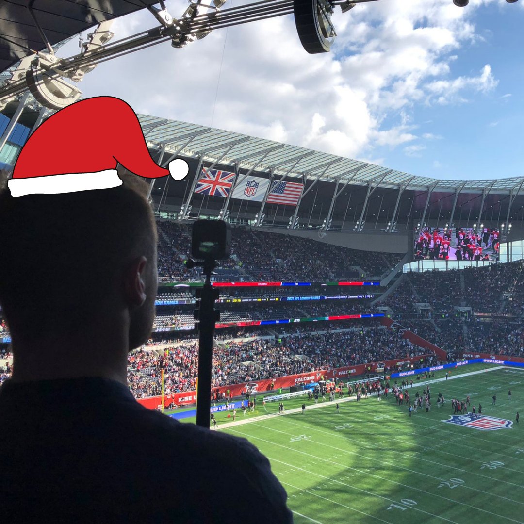 imagineear's tweet photo. 🎅 Imagineear Advent Day 5 🎅
Father Will, our Project Manager extraordinaire, looks on during filming for new multimedia content and tour updates @spursofficial stadium during an AFL game.
#stadiumtours #spurs #filming #digitalguide #londonstadium #multimediaguide #audioguide https://t.co/yIqnciScJ1