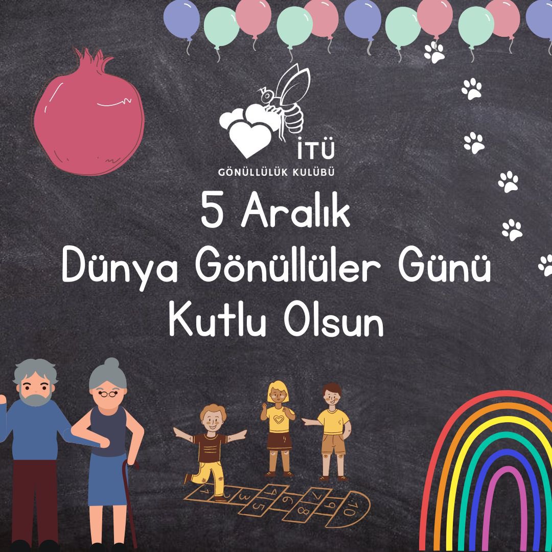 ITUGonulluluk's tweet photo. Hayata güzellikler katan tüm gönüllülerimizin Dünya Gönüllüler Günü kutlu olsun! 🤍🤍 https://t.co/EPJ06WJ5Uh
