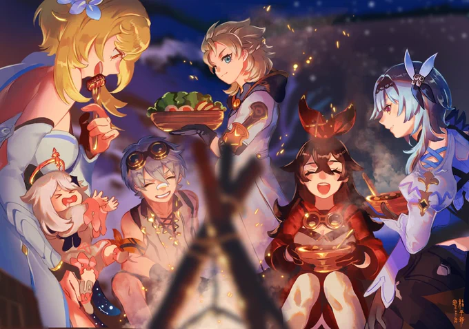 今回のイベストのこのシーン可愛かったな…
#原神 #GenshinImpact 