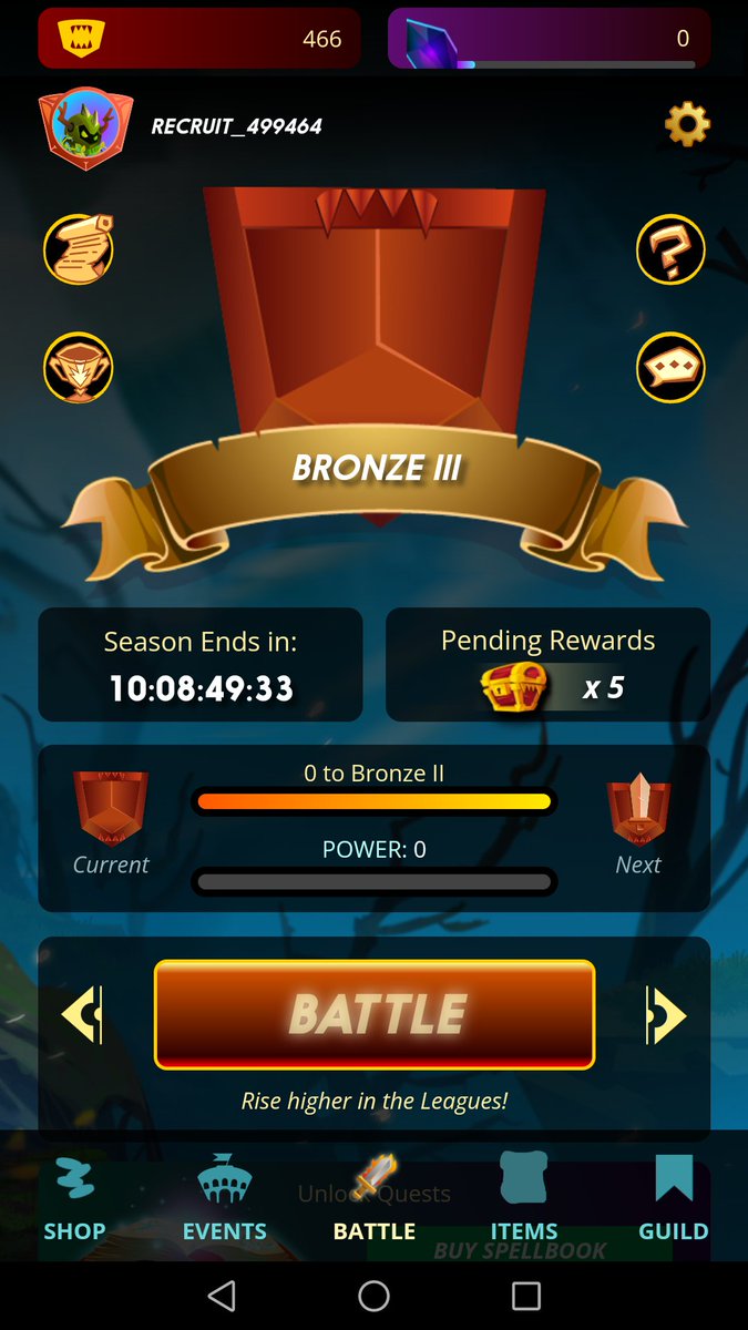 TopLucky146's tweet photo. @splinterlands when the game doesn't let you progress! in a couple of hours I got here and now I should wait 10 days while the other players progress? Pay or wait! shame! https://t.co/24OGWQa6tI