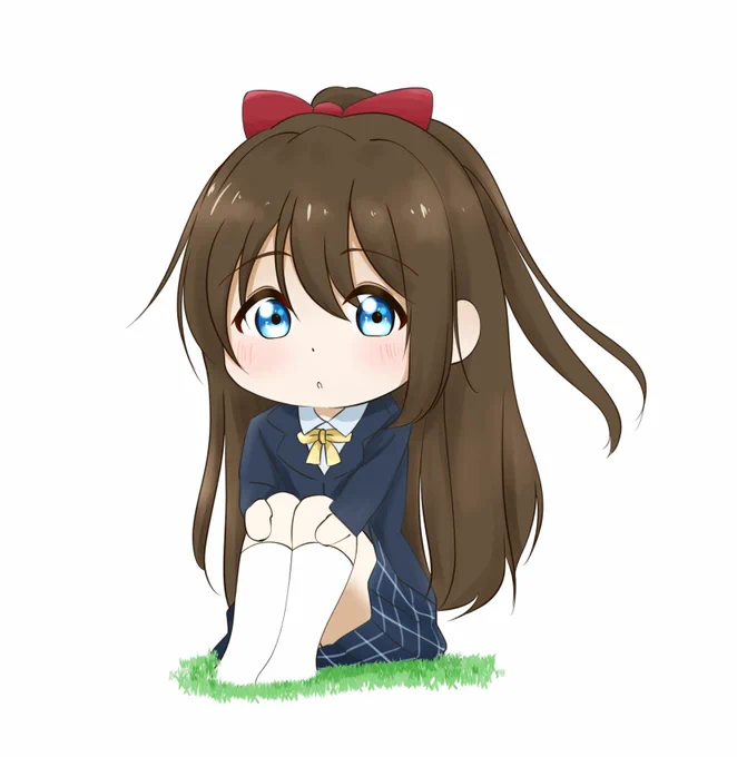 ちっちゃいしずくちゃん💧
#lovelive #虹ヶ咲 #イラスト 