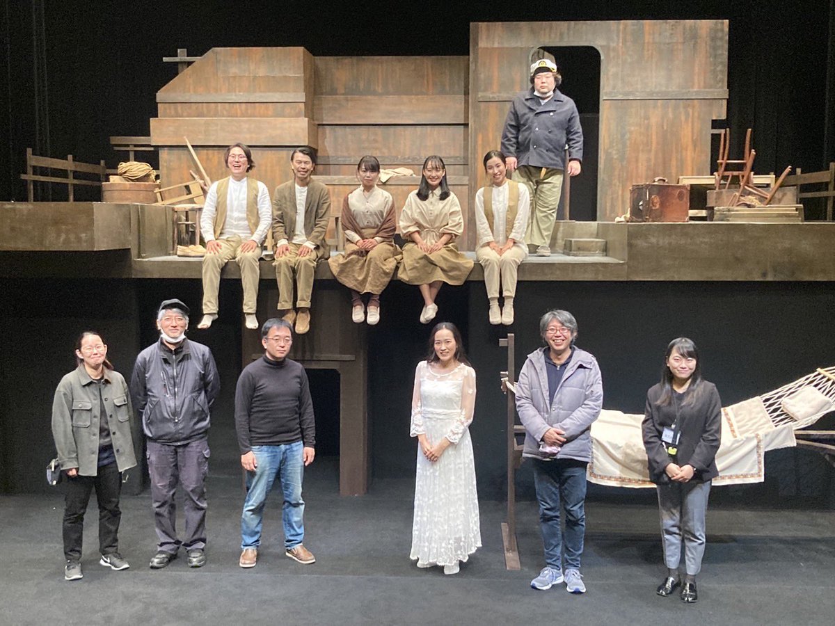 ookikonan's tweet photo. 『舟歌は遠く離れて』@ AI・HALL
無事終了しました！
本当に楽しかった！
みんなありがとうー！ https://t.co/8Wcr5Eur4v