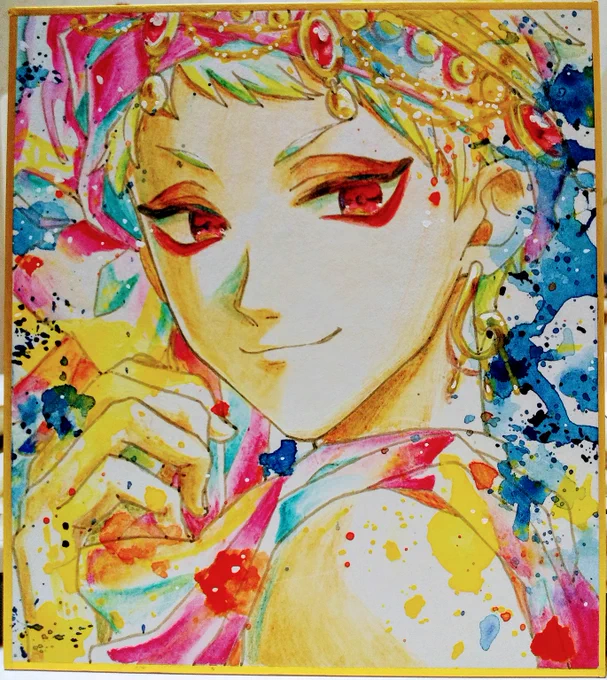 ちゅいすてもちょろちょろ描いてました
※🐆くんキャラ崩壊注意 