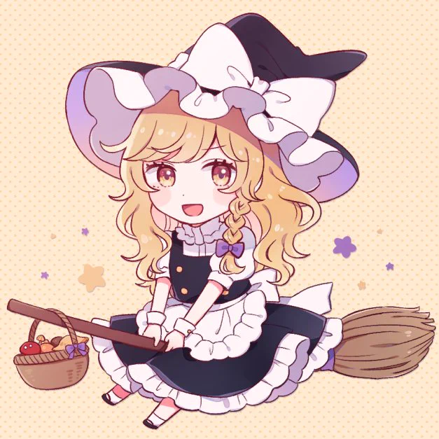 冬コミは魔理沙のアクリルキーホルダーを持っていきます🌟 
