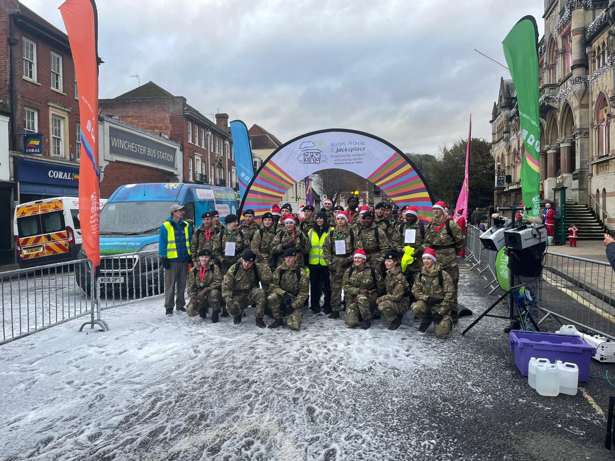 ATR_Winchester's tweet photo. Anzio Coy have been helping out at the Winchester annual fun run and showing why things are seen. https://t.co/eZ0sqDTm0u