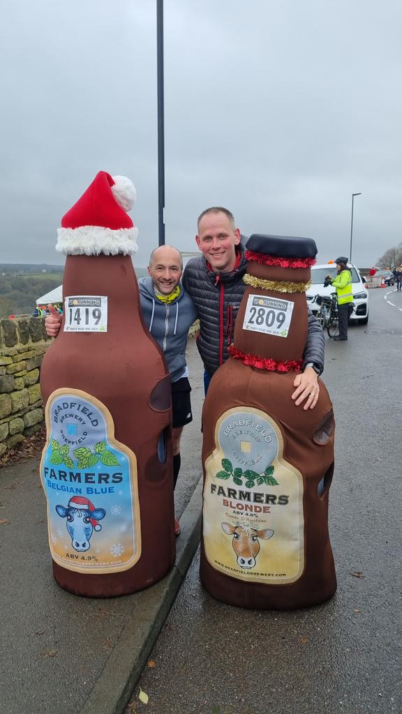 walkingthepeaks's tweet photo. Loved the Percy Pud today, somehow ran 56.46 in the @BradfieldBrew
Farmer's Blonde bottle. Thanks to everyone along the way who cheered the bottle along! 

#percypud10k
#percypud https://t.co/YAetdUW86m