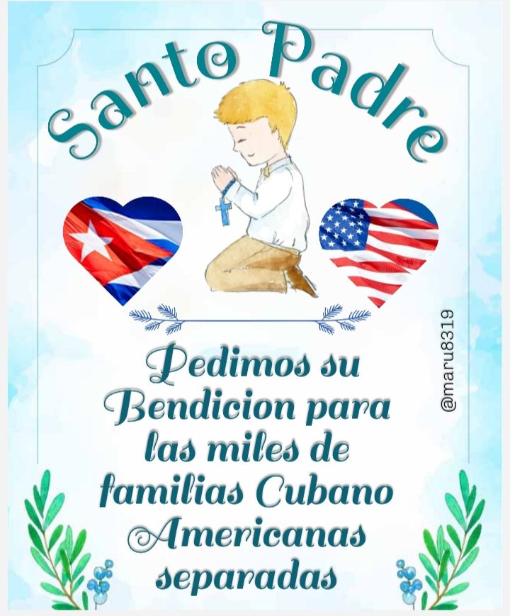 Su santidad, <a href="/camafs/">CAMAFS</a> organización creada para representar la familias cubano americanas en proceso de emigración legal ignorados  desde 2017, solicita una reunion para hablar de este tema que tanto afecta nuestras familias <a href="/Pontifex_es/">Papa León XIV</a> #ConsularServicesInCuba #CFRP