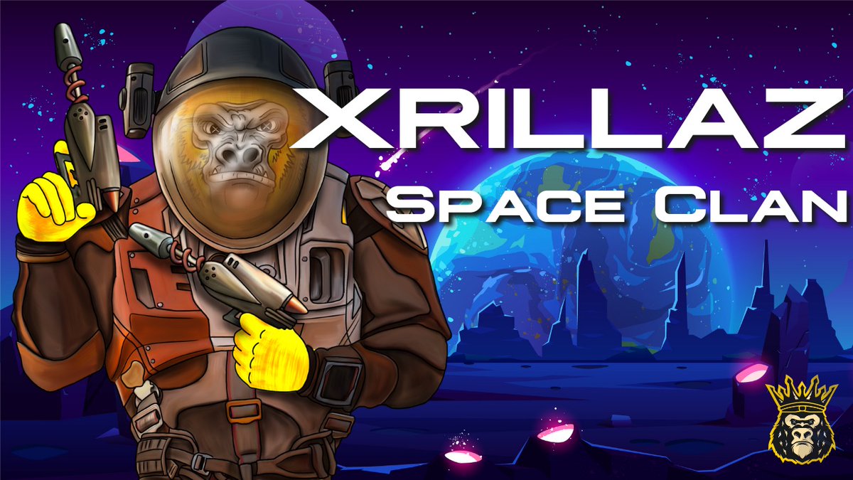 XRILLAZ's tweet photo. #NFT Reveal
Clan; #Space
Rarity; Legendary

A traveler by light, he has seen many places throughout the galaxy. A bounty hunter who is only interested in one thing..his legacy! He is now coming to aid his silverback in conquering the Crown ;

Yoth, Templar of the Forgotten Moon https://t.co/U07rsliQ6A