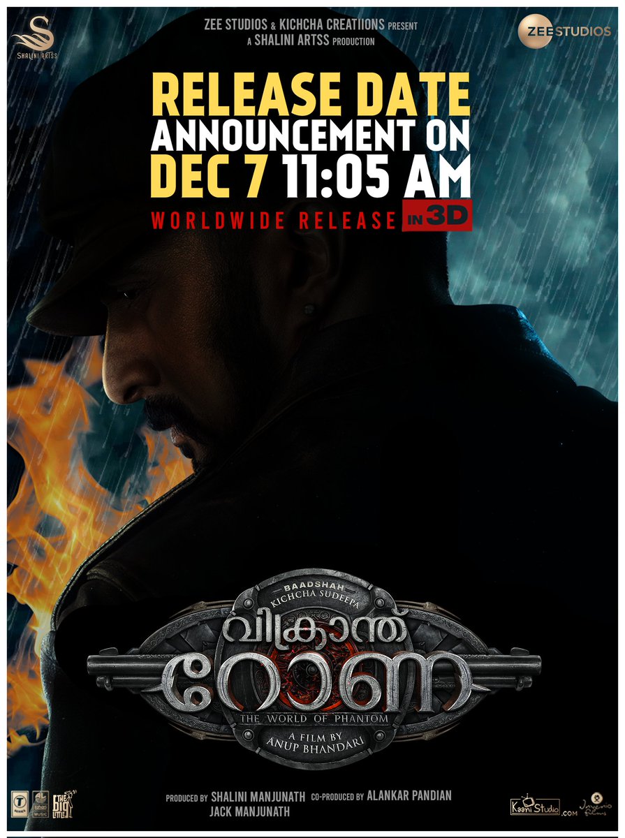 KicchaSudeep's tweet photo. #VikrantRona https://t.co/ehL1RQqIeG
