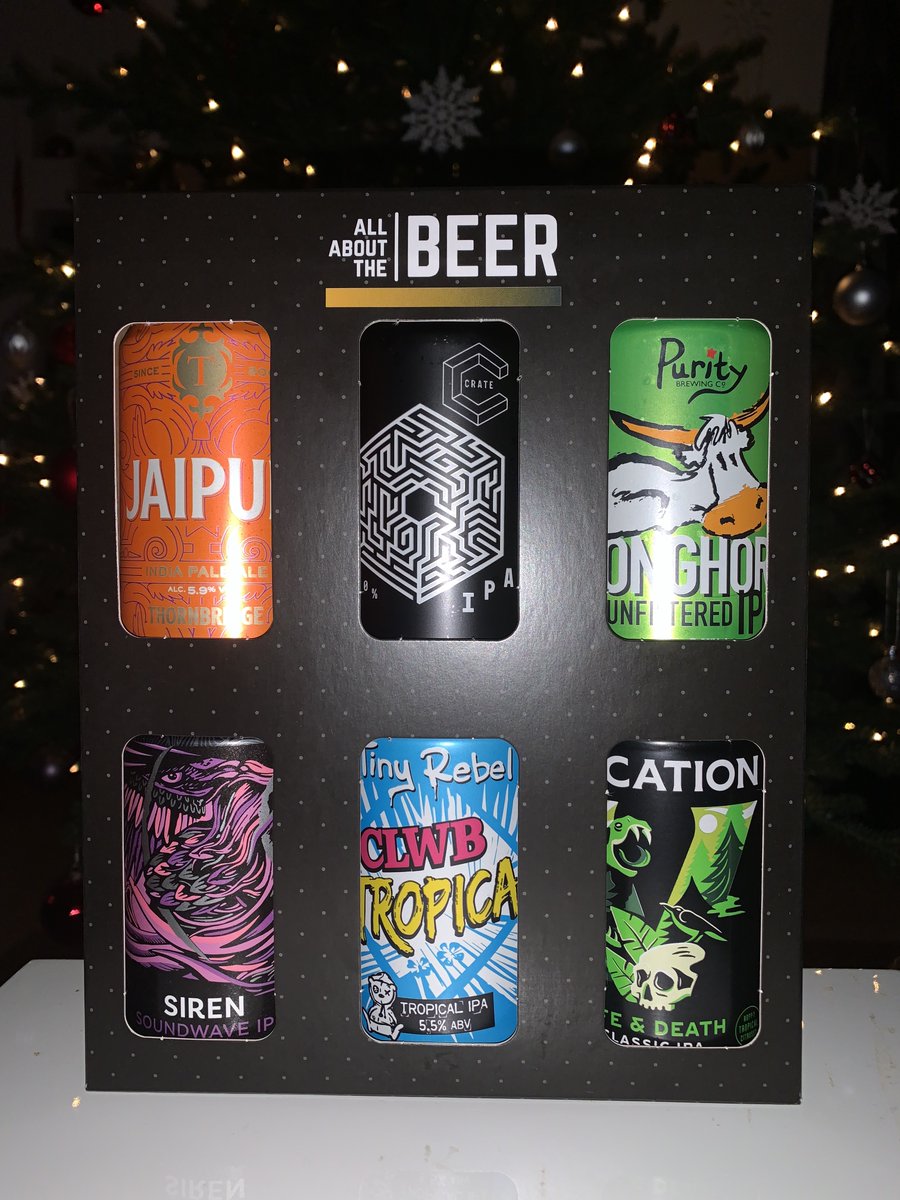 Dad doesn't want any more socks,
Treat him instead to a craft beer gift box.

Buy now allaboutthebeer.co.uk/collections/gi…
Featuring beers from <a href="/thornbridge/">Thornbridge Brewery</a> <a href="/CrateBrewery/">CRATE Brewery</a> @Purityale <a href="/SirenCraftBrew/">Siren Craft Brew</a> <a href="/tinyrebelbrewco/">Tiny Rebel</a> <a href="/vocationbrewery/">Vocation Brewery</a> 
#craftbeeruk #christmasgifts #christmas 🎅