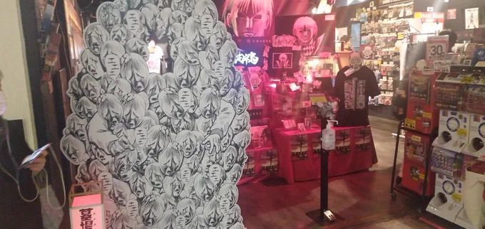 ハンバーガーちゃんポップアップショップと彼岸島展に行ってきました 