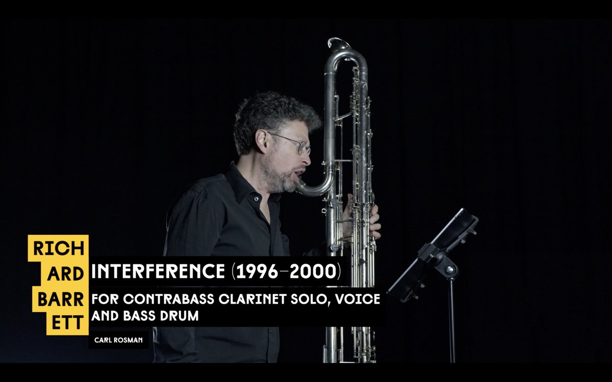 "Some pieces are more personal than others: for me, 'Interference' is very much at one end of the spectrum..." Read @CarlRosman's full text about Richard Barrett's composition 'Interference' on our blog: musikfabrik.eu/de/blog/interf…
Video: youtu.be/syTZ8IAJ8Nk
